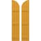 Ekena Millwork Americraft 3-Board (3 Batten) Wood Joined Board-n-Batten Shutters w/ Arch Top, ARW401BQ311X72TUH, PR ARW401BQ311X72TUH - alternate 1